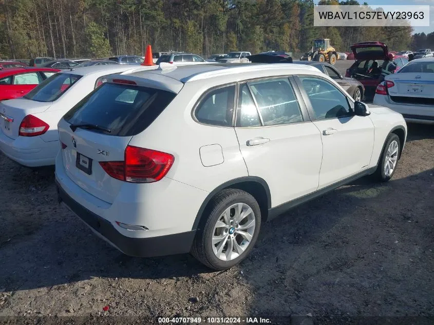 2014 BMW X1 xDrive28I VIN: WBAVL1C57EVY23963 Lot: 40707949