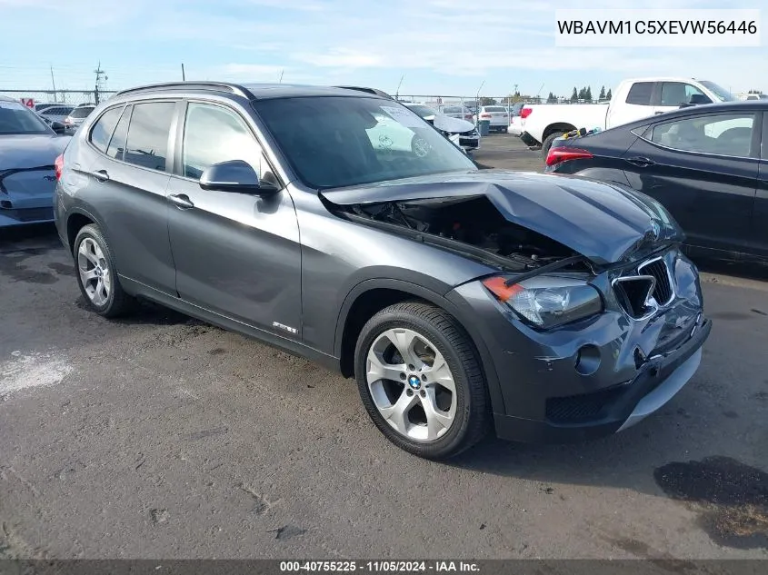 2014 BMW X1 Sdrive28I VIN: WBAVM1C5XEVW56446 Lot: 40755225