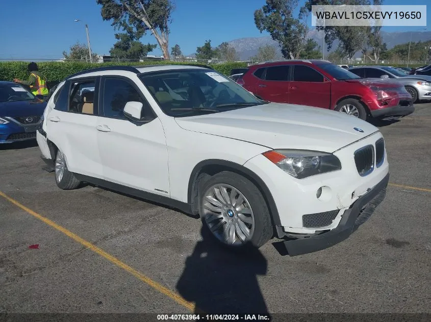 2014 BMW X1 xDrive28I VIN: WBAVL1C5XEVY19650 Lot: 40763964