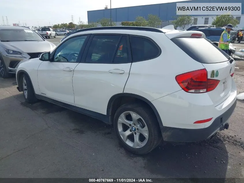 2014 BMW X1 Sdrive28I VIN: WBAVM1C52EVW49300 Lot: 40767669