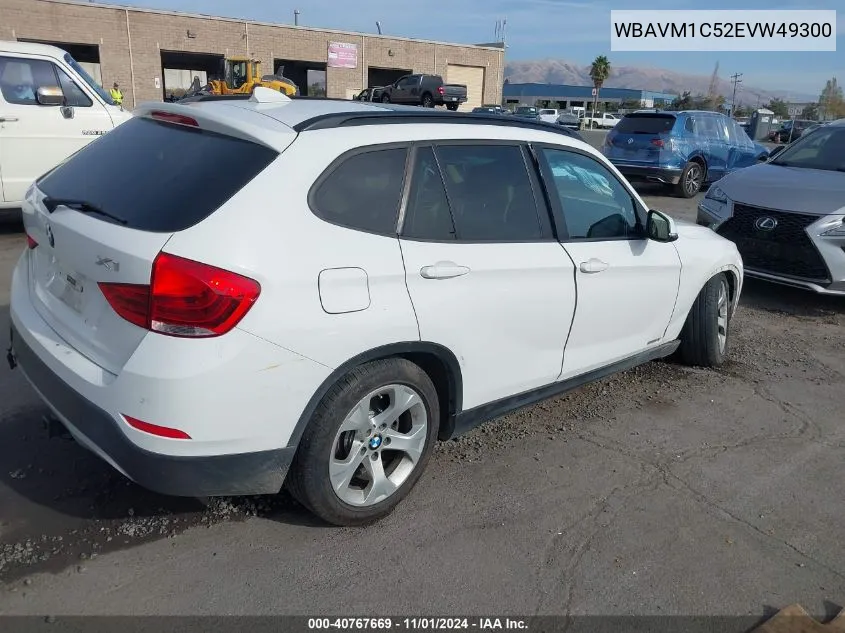 2014 BMW X1 Sdrive28I VIN: WBAVM1C52EVW49300 Lot: 40767669