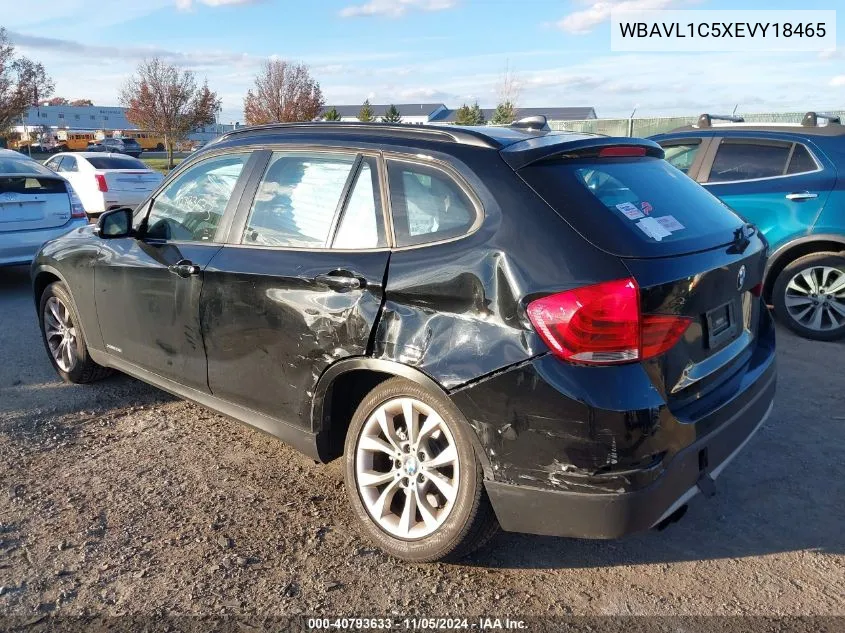 2014 BMW X1 xDrive28I VIN: WBAVL1C5XEVY18465 Lot: 40793633