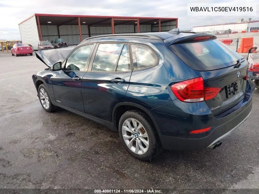 2014 BMW X1 xDrive28I VIN: WBAVL1C50EV419516 Lot: 40801124