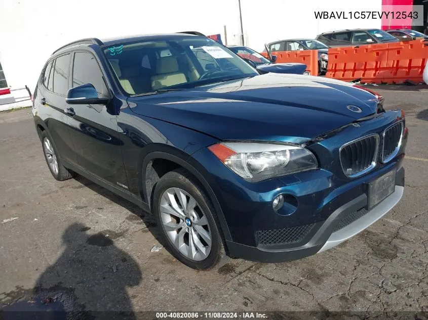 2014 BMW X1 xDrive28I VIN: WBAVL1C57EVY12543 Lot: 40820086