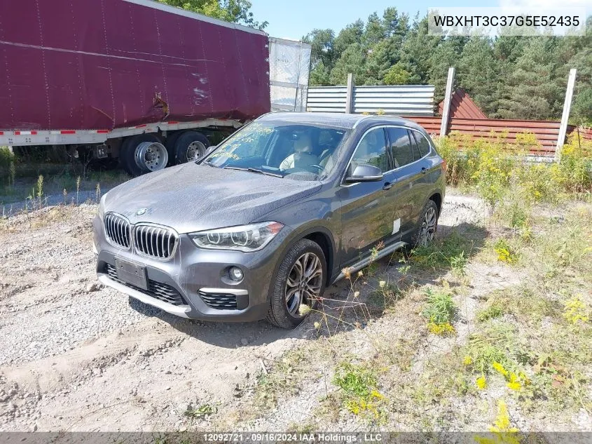 WBXHT3C37G5E52435 2016 BMW X1