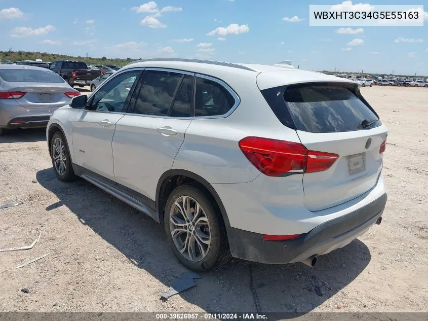 2016 BMW X1 xDrive28I VIN: WBXHT3C34G5E55163 Lot: 39826957