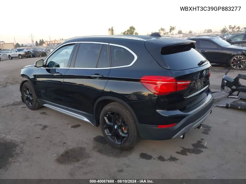 2016 BMW X1 xDrive28I VIN: WBXHT3C39GP883277 Lot: 40087688