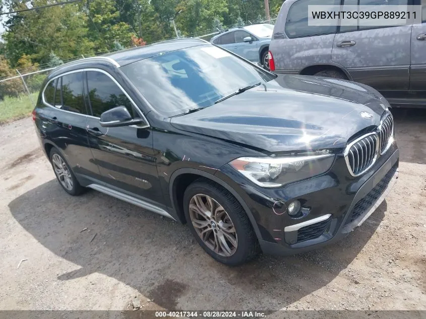 2016 BMW X1 xDrive28I VIN: WBXHT3C39GP889211 Lot: 40217344