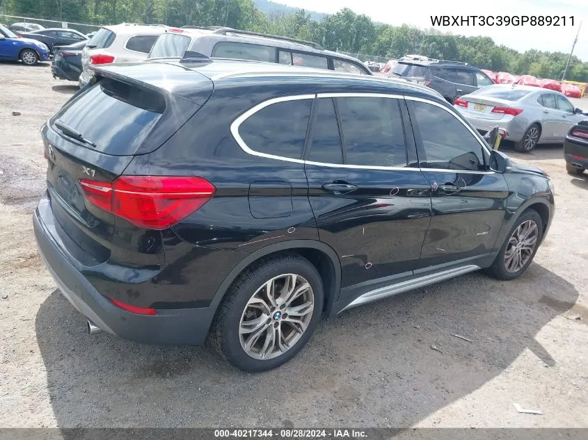 2016 BMW X1 xDrive28I VIN: WBXHT3C39GP889211 Lot: 40217344