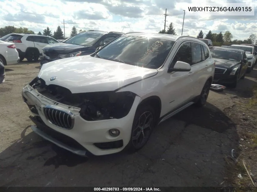 WBXHT3Z36G4A49155 2016 BMW X1 xDrive28I