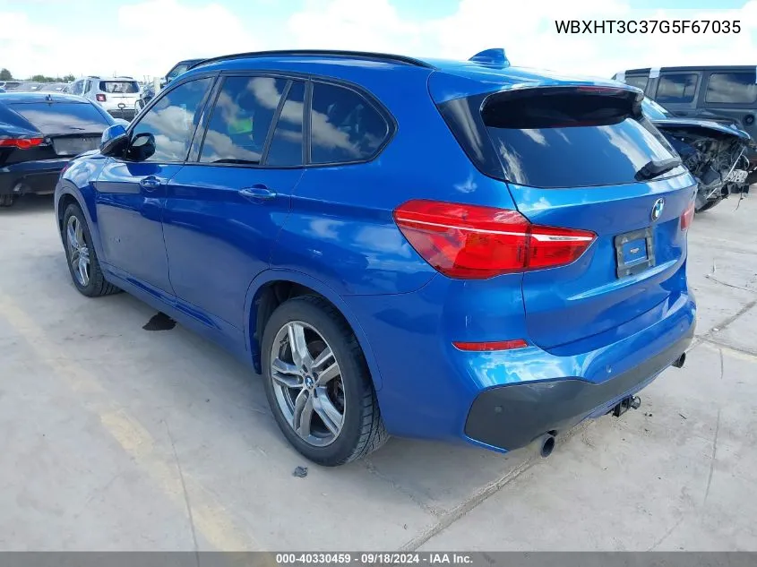 WBXHT3C37G5F67035 2016 BMW X1 xDrive28I