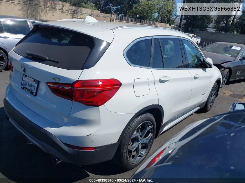 2016 BMW X1 xDrive28I VIN: WBXHT3C3XG5F66882 Lot: 40390340