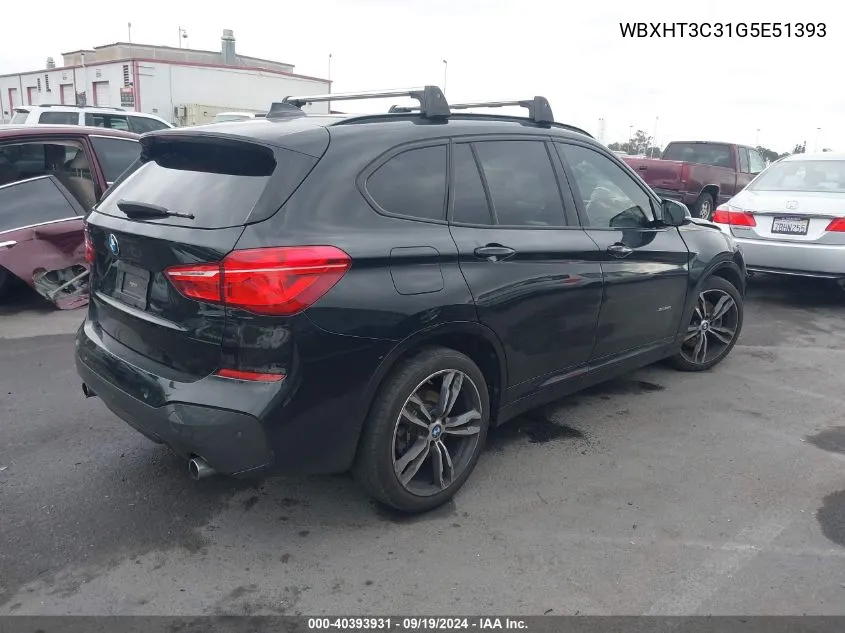 WBXHT3C31G5E51393 2016 BMW X1 xDrive28I