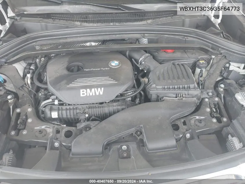 WBXHT3C36G5F64773 2016 BMW X1 xDrive28I