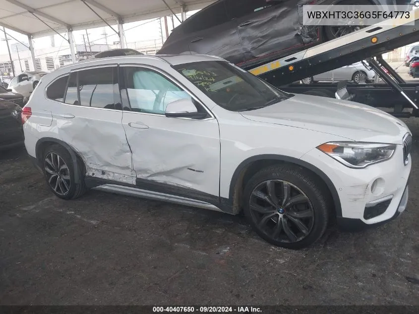 WBXHT3C36G5F64773 2016 BMW X1 xDrive28I