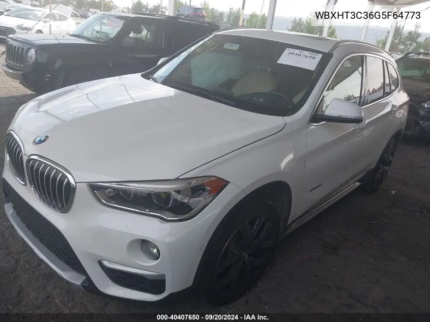 WBXHT3C36G5F64773 2016 BMW X1 xDrive28I