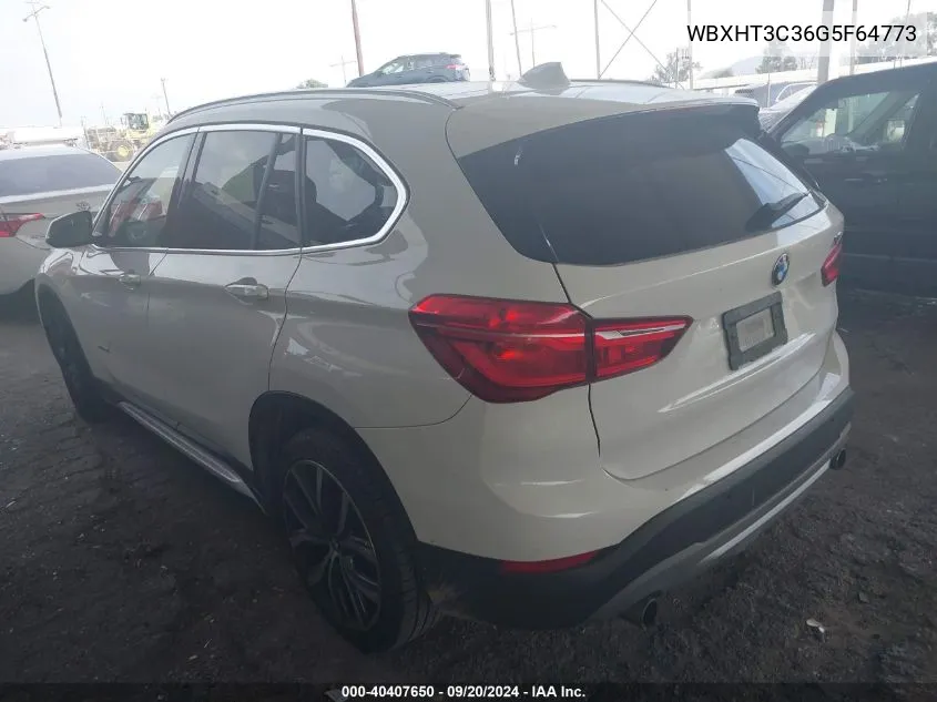 WBXHT3C36G5F64773 2016 BMW X1 xDrive28I