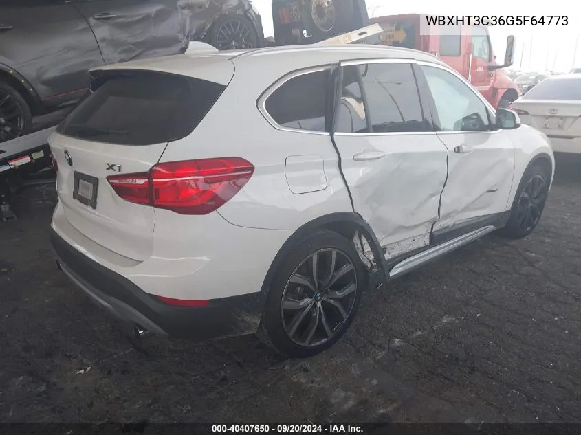 WBXHT3C36G5F64773 2016 BMW X1 xDrive28I