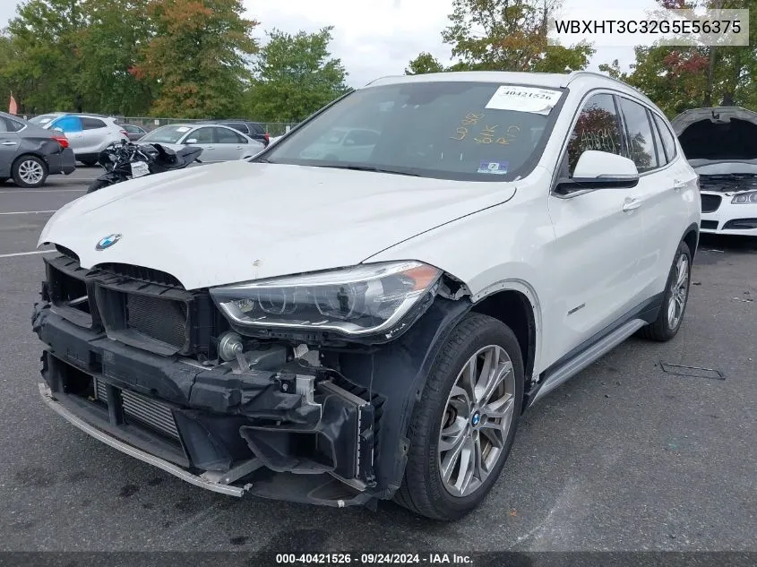 2016 BMW X1 xDrive28I VIN: WBXHT3C32G5E56375 Lot: 40421526