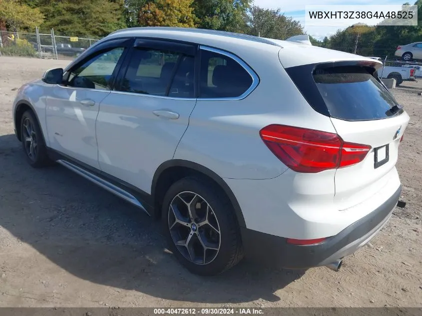 2016 BMW X1 xDrive28I VIN: WBXHT3Z38G4A48525 Lot: 40472612