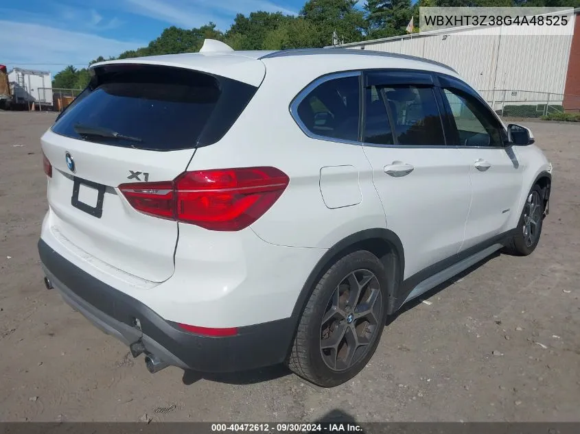 2016 BMW X1 xDrive28I VIN: WBXHT3Z38G4A48525 Lot: 40472612