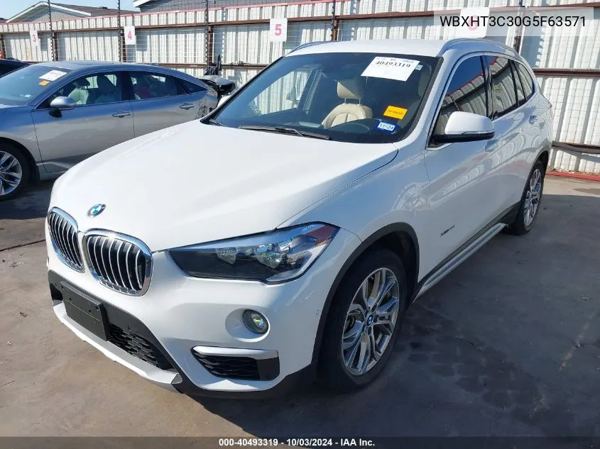 WBXHT3C30G5F63571 2016 BMW X1 xDrive28I