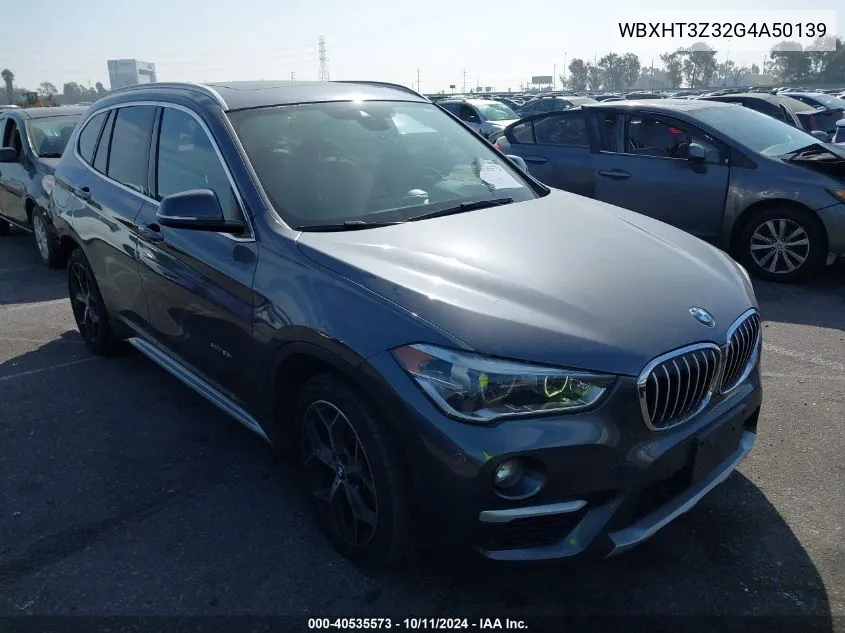 2016 BMW X1 xDrive28I VIN: WBXHT3Z32G4A50139 Lot: 40535573