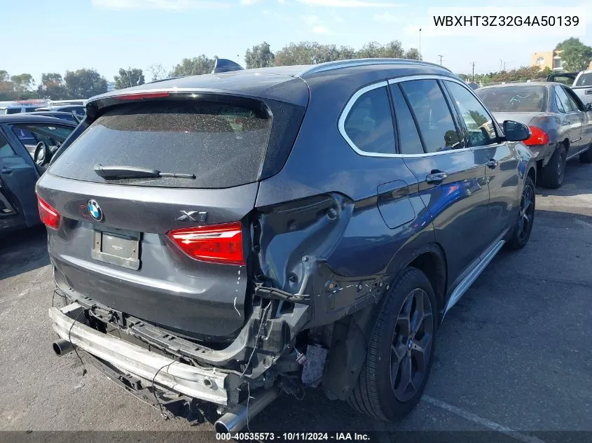 2016 BMW X1 xDrive28I VIN: WBXHT3Z32G4A50139 Lot: 40535573