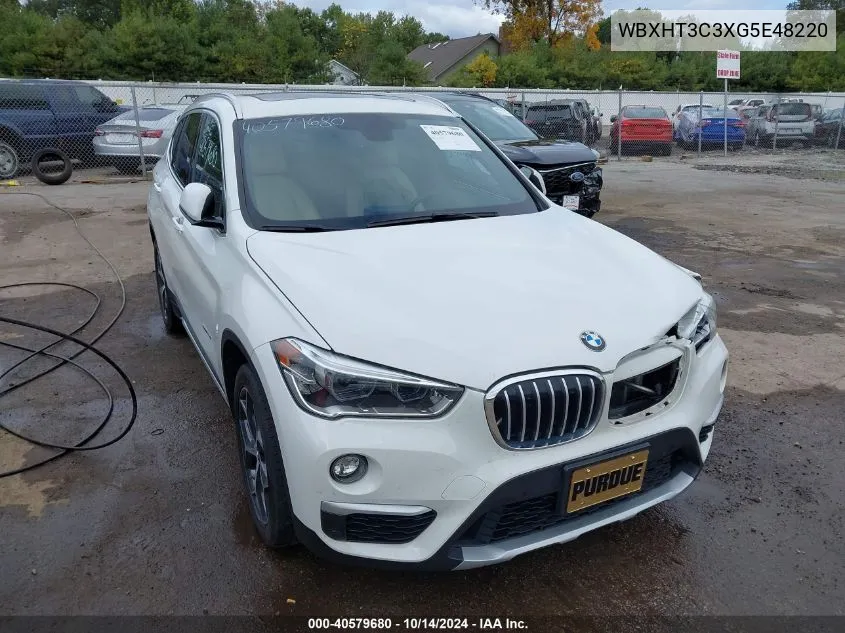 2016 BMW X1 xDrive28I VIN: WBXHT3C3XG5E48220 Lot: 40579680