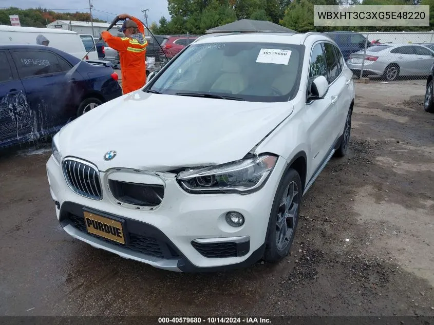 2016 BMW X1 xDrive28I VIN: WBXHT3C3XG5E48220 Lot: 40579680