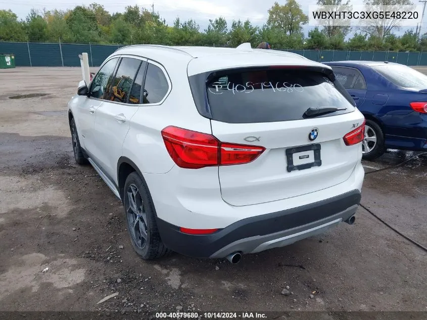 2016 BMW X1 xDrive28I VIN: WBXHT3C3XG5E48220 Lot: 40579680