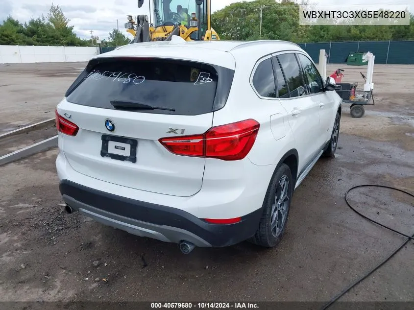 2016 BMW X1 xDrive28I VIN: WBXHT3C3XG5E48220 Lot: 40579680