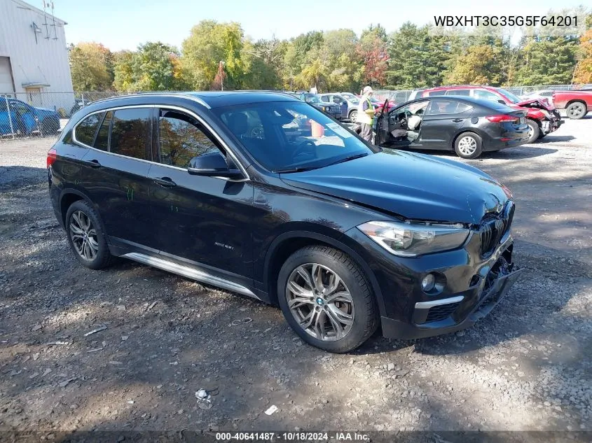 2016 BMW X1 xDrive28I VIN: WBXHT3C35G5F64201 Lot: 40641487