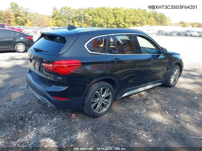 2016 BMW X1 xDrive28I VIN: WBXHT3C35G5F64201 Lot: 40641487