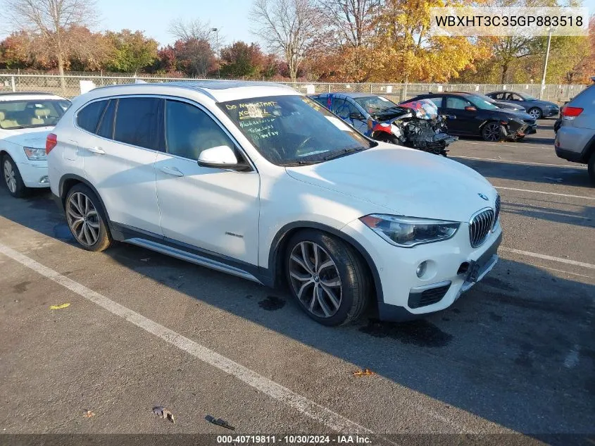 2016 BMW X1 xDrive28I VIN: WBXHT3C35GP883518 Lot: 40719811