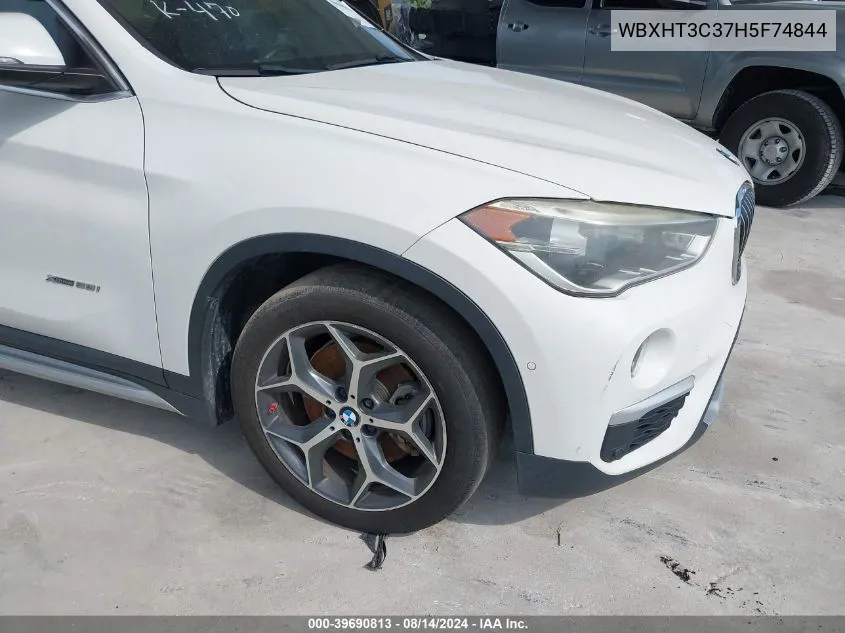 2017 BMW X1 xDrive28I VIN: WBXHT3C37H5F74844 Lot: 39690813