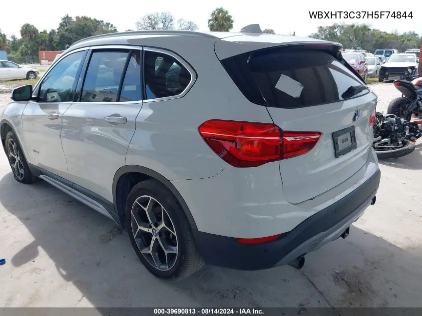 2017 BMW X1 xDrive28I VIN: WBXHT3C37H5F74844 Lot: 39690813