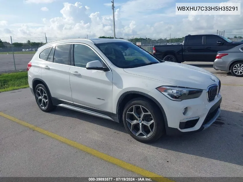 WBXHU7C33H5H35291 2017 BMW X1 Sdrive28I