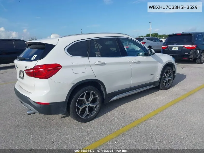 WBXHU7C33H5H35291 2017 BMW X1 Sdrive28I