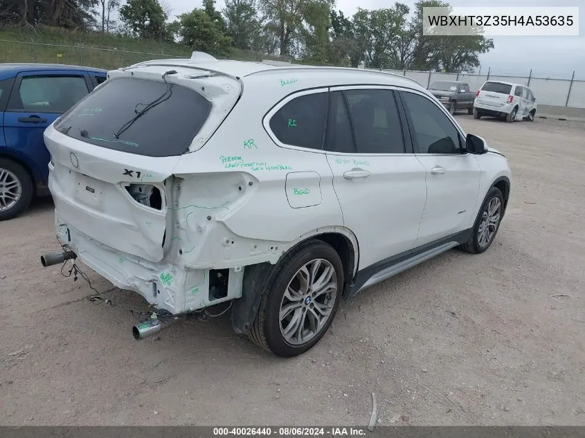 WBXHT3Z35H4A53635 2017 BMW X1 xDrive28I