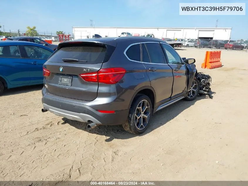 2017 BMW X1 xDrive28I VIN: WBXHT3C39H5F79706 Lot: 40168464