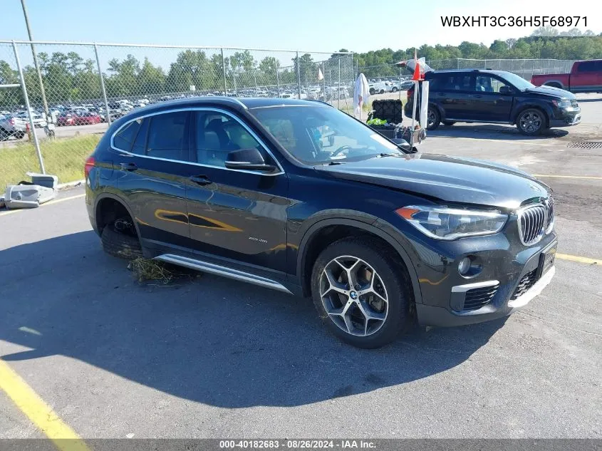 2017 BMW X1 xDrive28I VIN: WBXHT3C36H5F68971 Lot: 40182683