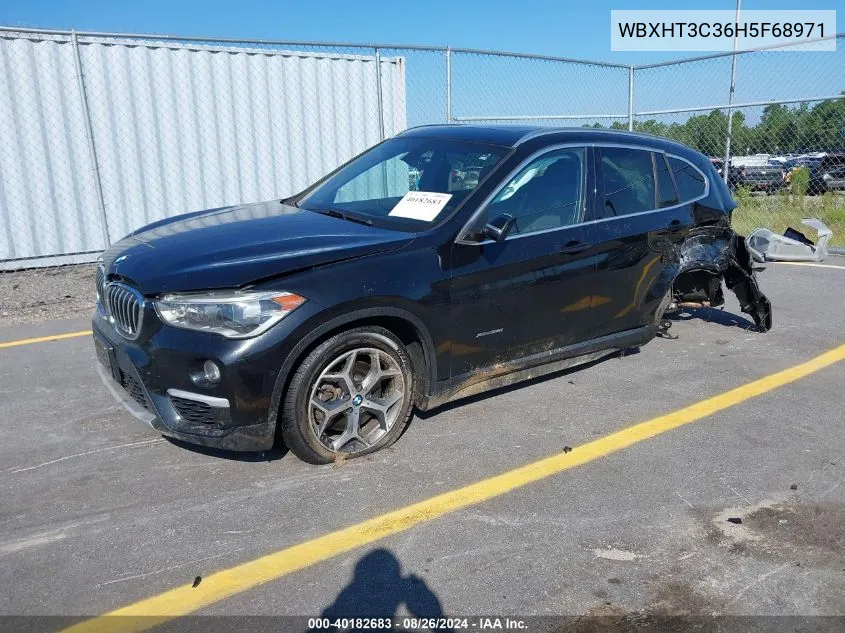 2017 BMW X1 xDrive28I VIN: WBXHT3C36H5F68971 Lot: 40182683