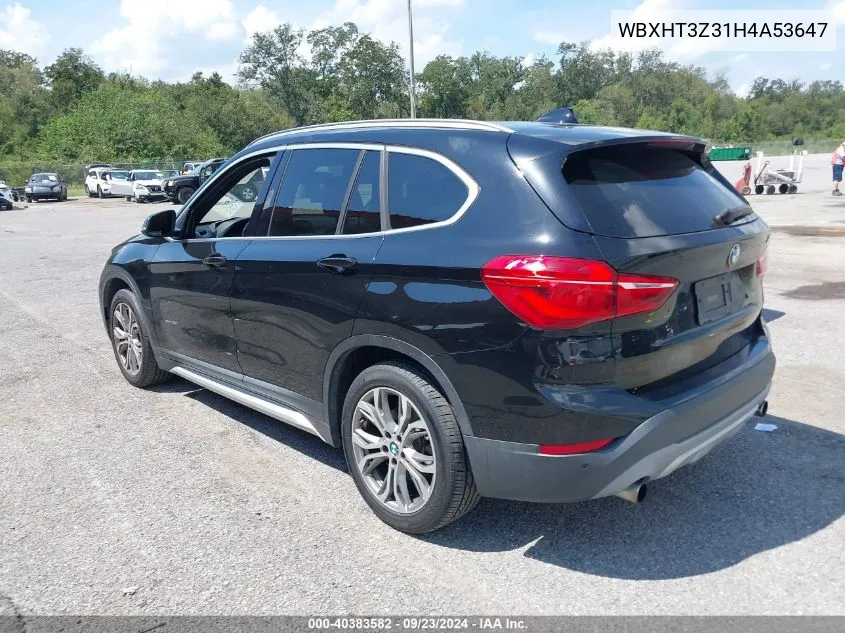 WBXHT3Z31H4A53647 2017 BMW X1 xDrive28I