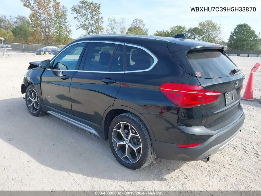 WBXHU7C39H5H33870 2017 BMW X1 Sdrive28I