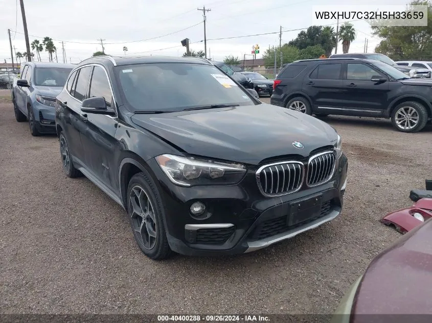 WBXHU7C32H5H33659 2017 BMW X1 Sdrive28I