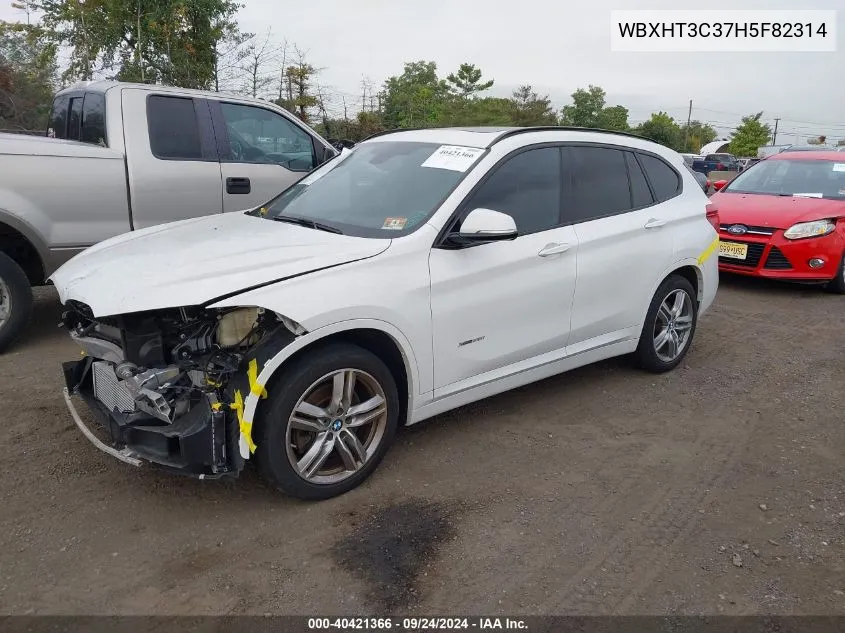 2017 BMW X1 xDrive28I VIN: WBXHT3C37H5F82314 Lot: 40421366