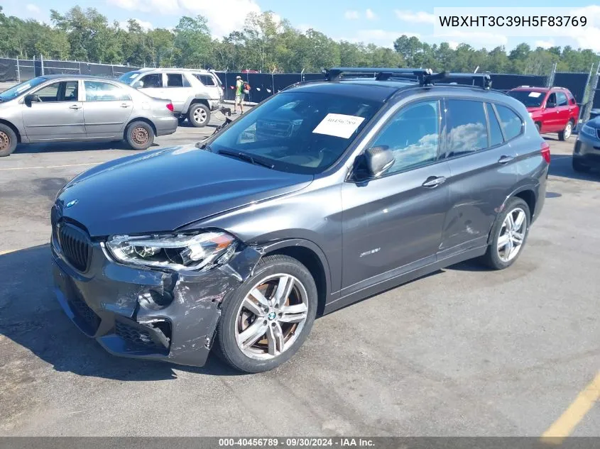 2017 BMW X1 xDrive28I VIN: WBXHT3C39H5F83769 Lot: 40456789