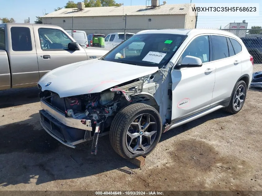 2017 BMW X1 xDrive28I VIN: WBXHT3C35H5F68623 Lot: 40484649