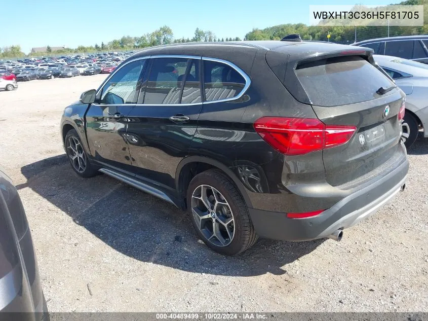 WBXHT3C36H5F81705 2017 BMW X1 xDrive28I